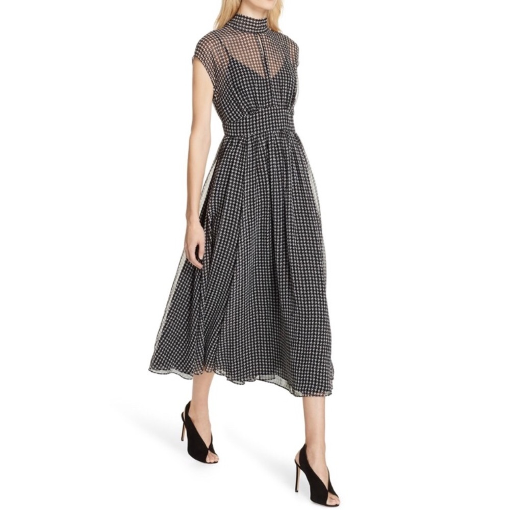 Kate Spade Houndstooth Chiffon - Size 6